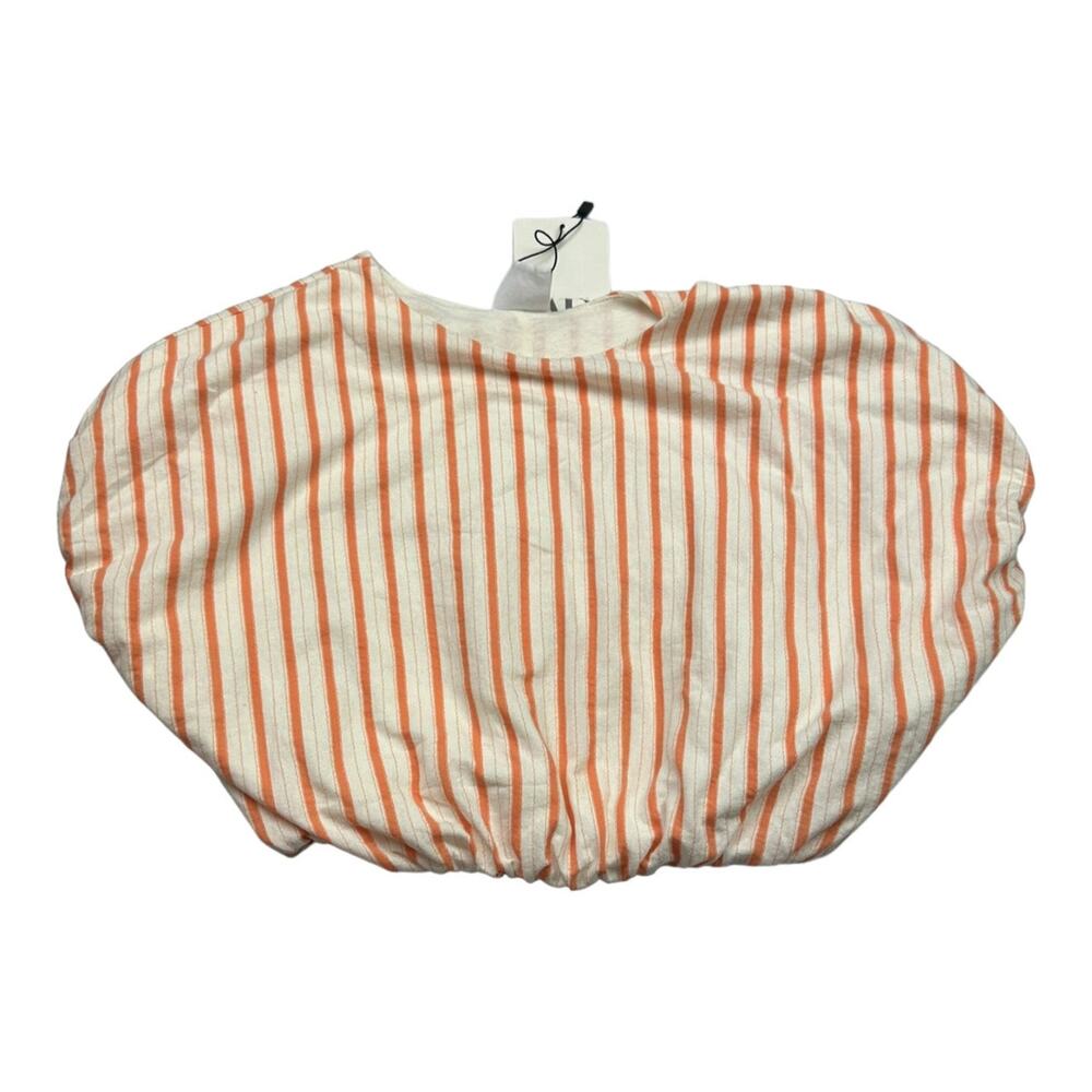 Girl's Zara Striped Crop Top Size 8